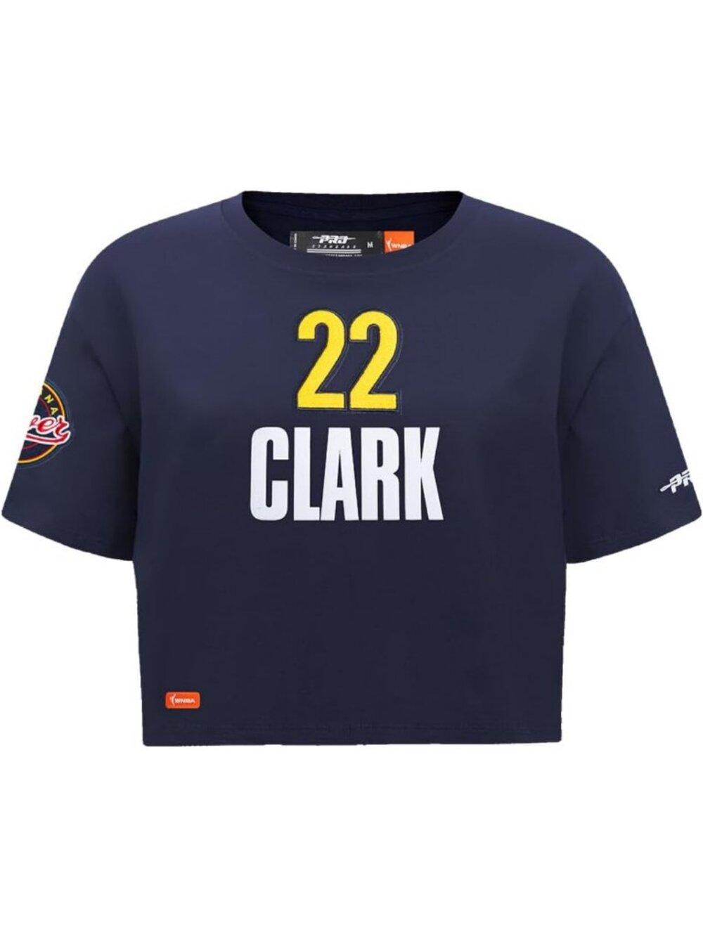 Classic Cotton Short Sleeve Boxy Tee - WNBA Indiana Fever Women's Top, Casual
